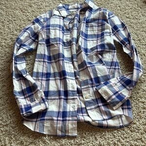 NWT J. Crew Lightweight Cotton Button up Shirt